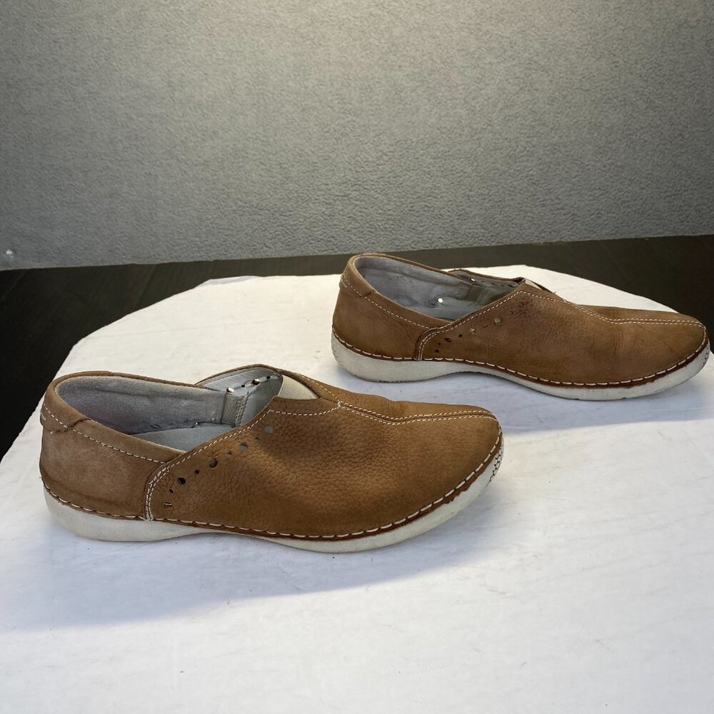 Josef Seibel Fergey Women's Size 38 Brown Leather Slip On Loafers,Comfort - Picture 3 of 16
